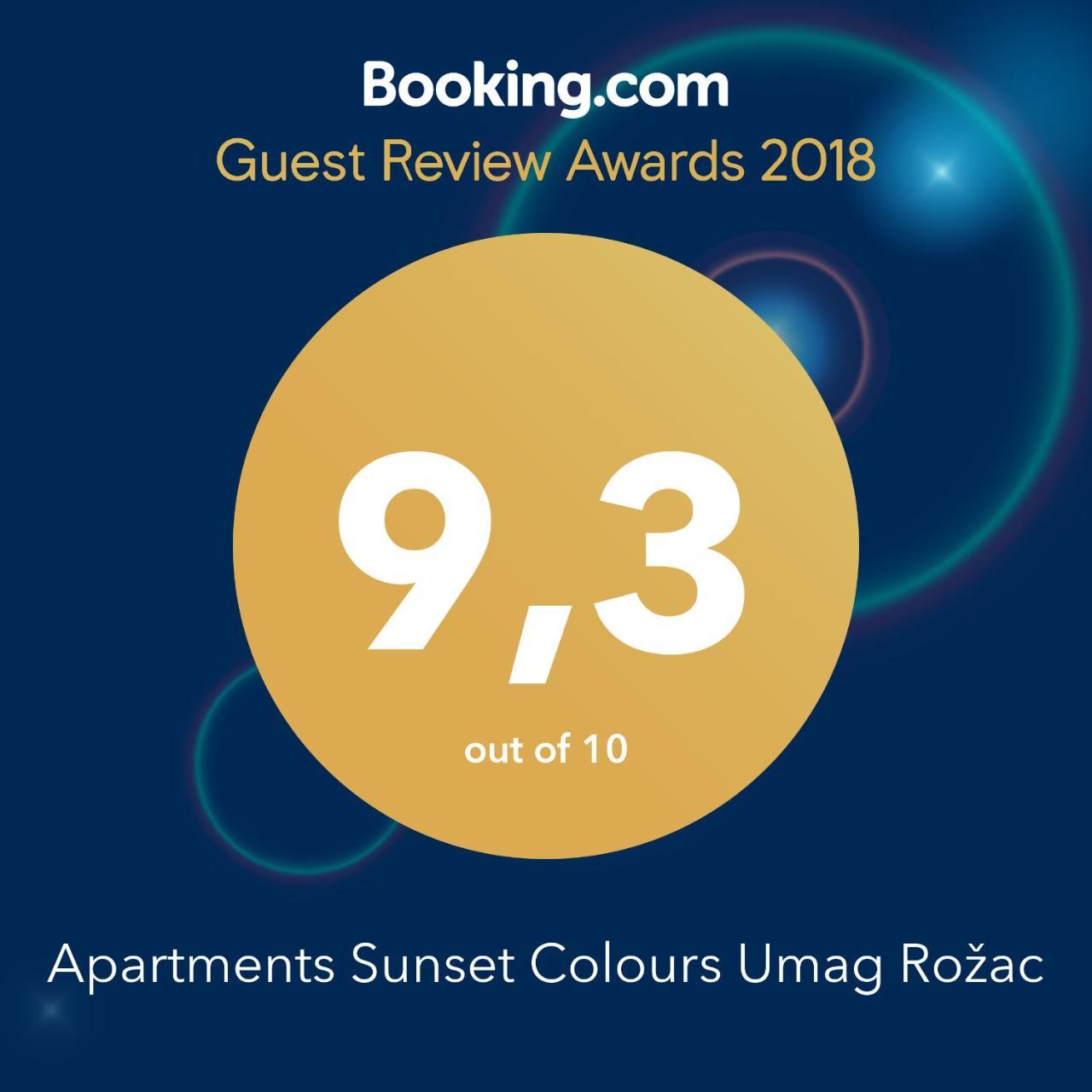 Apartments Sunset Colours Umag Rozac Eksteriør bilde